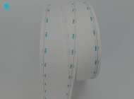 Белая пробочка упаковочной бумаги наклоняя бумагу для упаковки штанги фильтра