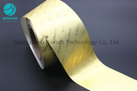 Золотая выбитая алюминиевая упаковочная бумага фольги для упаковки сигареты