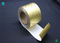 Выбитая составная сияющая бумага фольги Алу золота для коробки Сига упаковывая 65 ГСМ