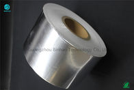 Лоснистая серебряная бумага с покрытием алюминиевой фольги для табака упаковывая в простом массовом производстве
