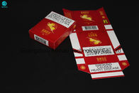 Красные случаи сигареты картона офсетной печати для 25 частей упаковки