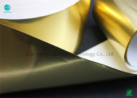 Подгонянная бумага алюминиевой фольги золота ультра тонкая водоустойчивая для вкладыша пакета сигареты мягкого внутреннего