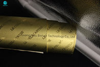 Бумага алюминиевой фольги сигареты листа в золоте 83мм ярких и Матт для короля Размера Сигареты Коробки