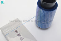 Напечатанная лента прокладки разрыва Бинхао новая Суперфине 1.6мм голубая голографическая с цветами собственной личности слипчивыми Мулти