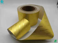Бумага фольги сигареты шоколада еды 8011 сплава золотая замораживая поверхностным прокатанная алюминием