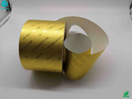Бумага фольги сигареты шоколада еды 8011 сплава золотая замораживая поверхностным прокатанная алюминием