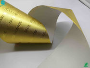 Цвет бумажного золота алюминиевой фольги расширяемости табака 1500M длинный хороший подгонял