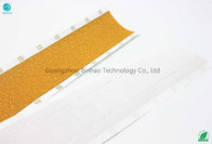 Ремесло пробочки фильтровальной бумаги табака КУ 200 пефорированное желтым цветом