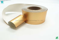 Катушка формирует бумагу алюминиевой фольги короля Размера табака 58gsm золота 99,45