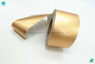 Катушка формирует бумагу алюминиевой фольги короля Размера табака 58gsm золота 99,45