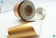 Золотить бумага алюминиевой фольги пакета 58gsm 76mm сигареты золота