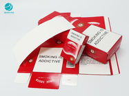 Изготовленный на заказ цвет куря картон чистой бумаги для коробки упаковки случая сигареты
