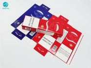 Выбитые случаи упаковки картона логотипа изготовленные на заказ прочные для табака сигареты