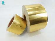 Выбитая бумага алюминиевой фольги золота 8011 логотипа составная для упаковки сигареты