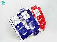 Голубой красный случай картона дизайна серии устранимый прочный для пакета сигареты