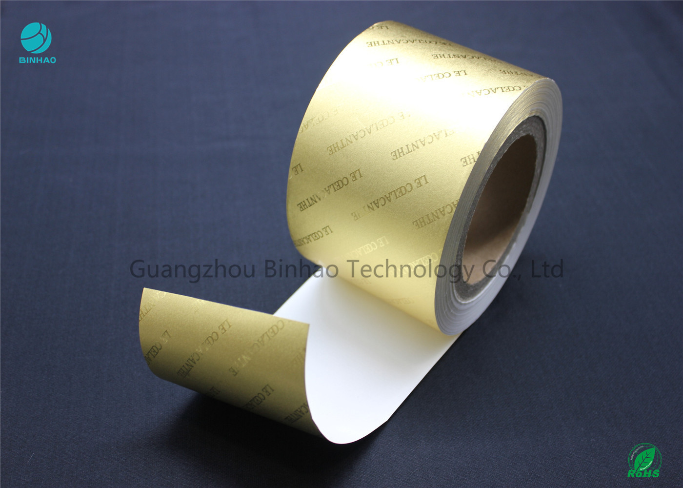 Напечатанная золотом выбитая бумага алюминиевой фольги табака для упаковки коробки сигареты