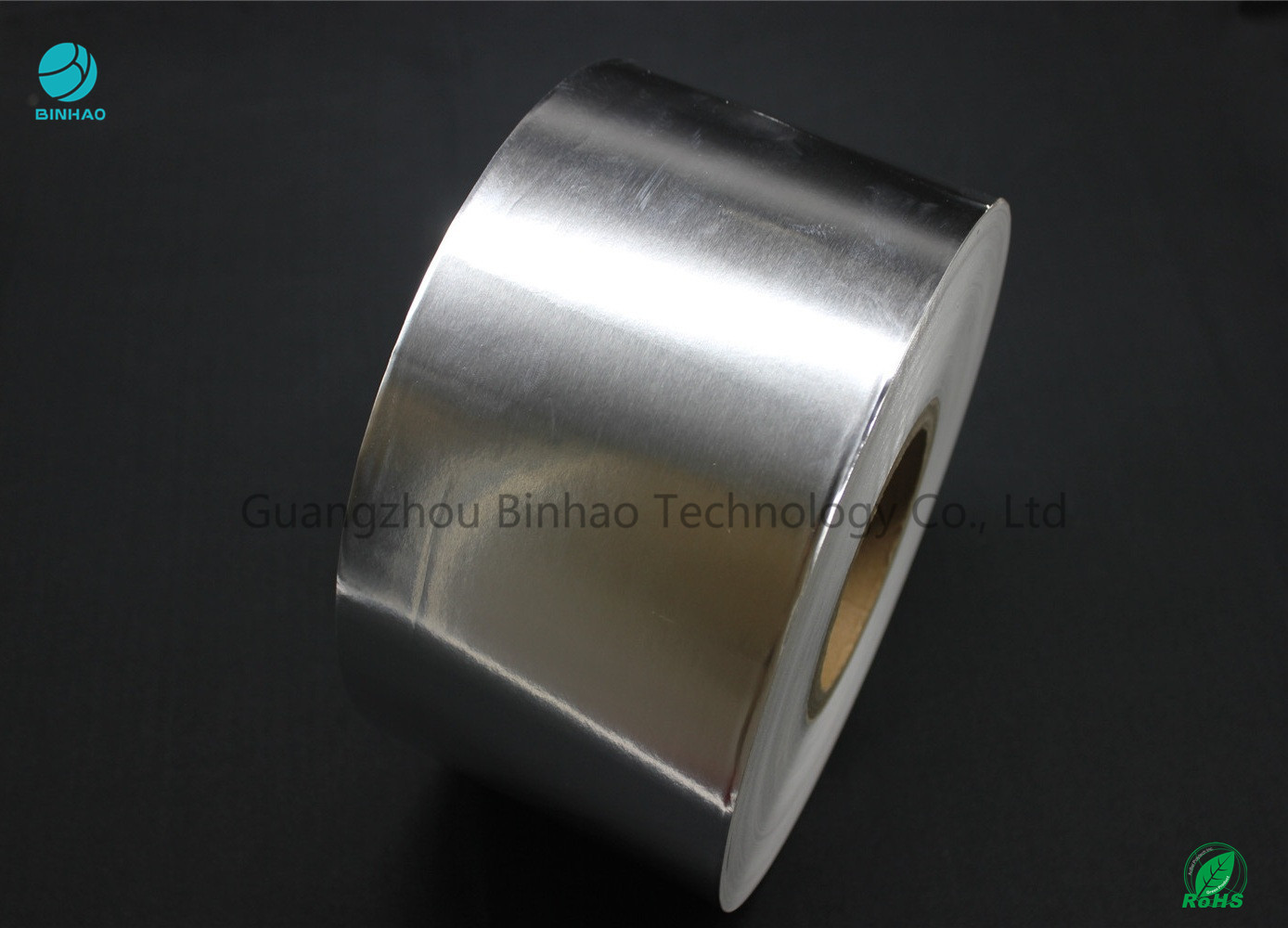 Лоснистая серебряная бумага с покрытием алюминиевой фольги для табака упаковывая в простом массовом производстве