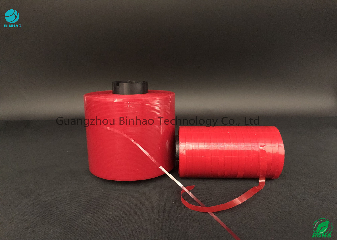 Цвета красная 5mm ленты разрыва материалов MOPP ширина само- слипчивого липкого легкого для коробки коробки