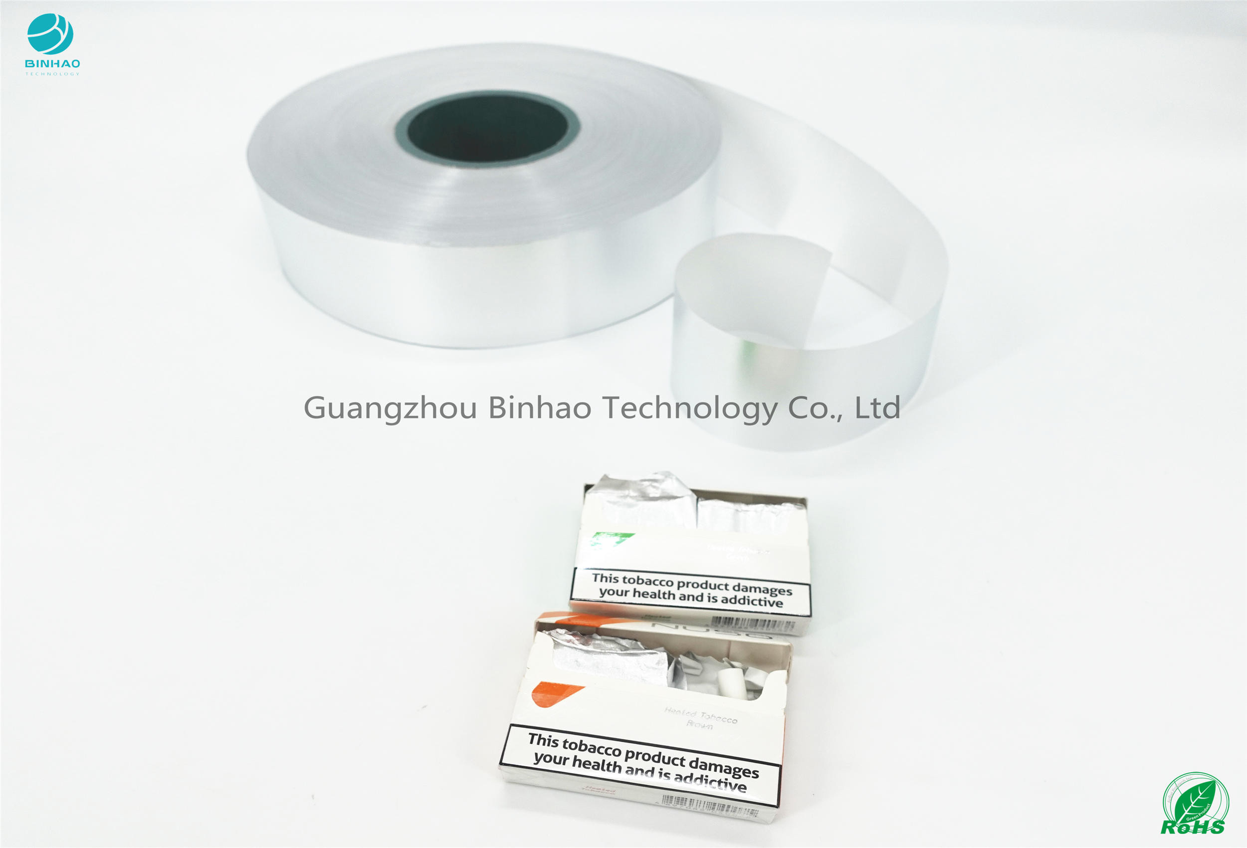 Серебряные материалы пакета E-сигареты бумаги HNB алюминиевой фольги сплавляют 8011