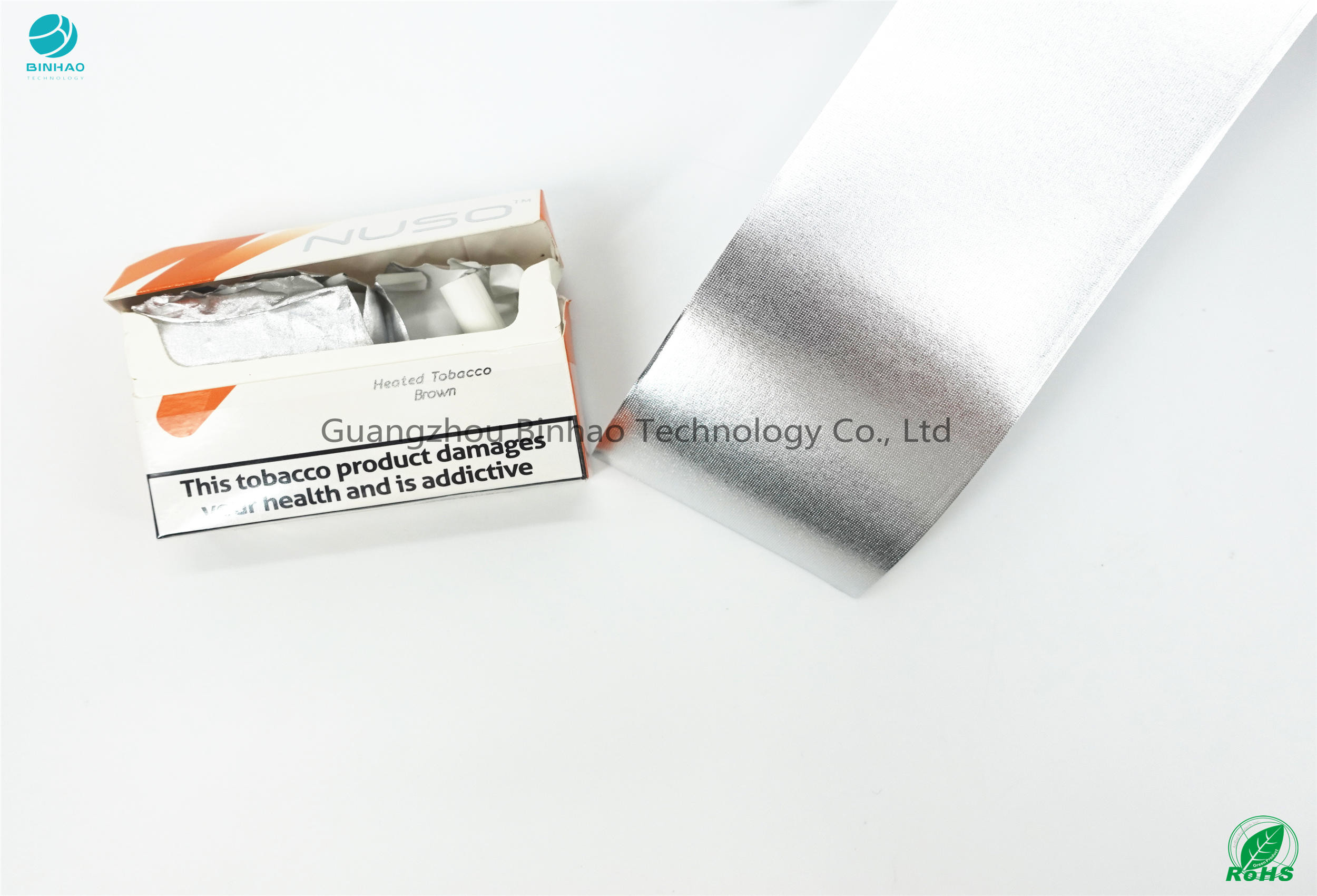 HNB E-сигареты пакета материалов фольга бумажное 55gsm экологически дружелюбная алюминиевая