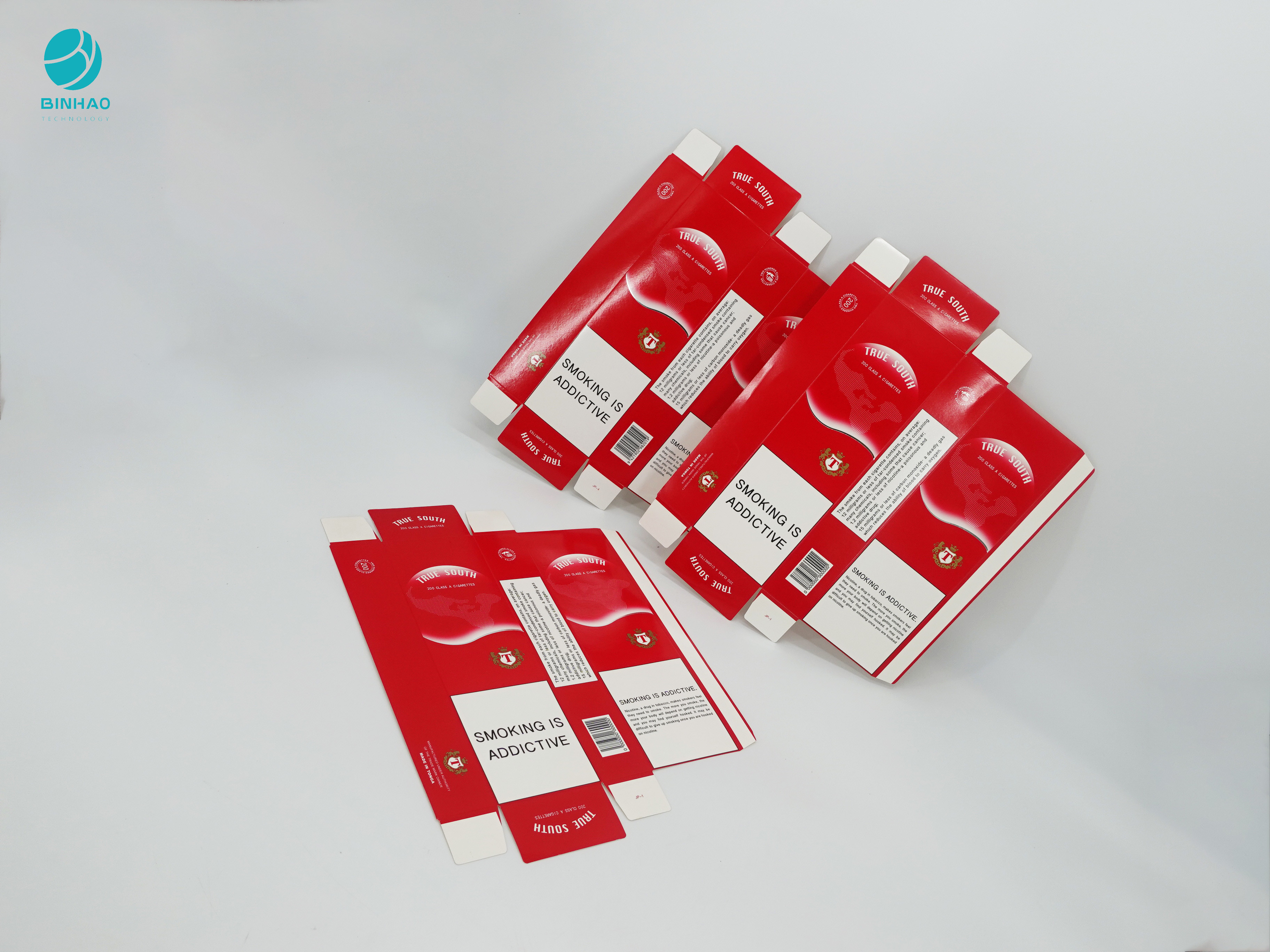 Защитный выбитый картон логотипа для коробки табака случая упаковки сигареты