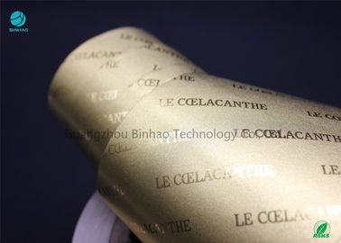 Сияющая бумага алюминиевой фольги переноса золота в экологических материалах