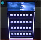 Подгонянные шкафы дисплея СИД 3 слоев светлые акриловые для сигареты/табака