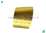 Выбивая бумага алюминиевой фольги золота для сигареты упаковывая в 55ГСМ