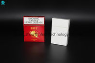 Красные случаи сигареты картона офсетной печати для 25 частей упаковки