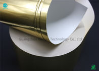 Сияющая лоснистая бумага алюминиевой фольги переноса золота с экологическими материалами в 65гсм
