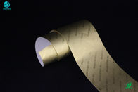 Выбивая бумага алюминиевой фольги сигареты затирания золота названия фирмы логотипа металлизируя прокатанную длину 1500m