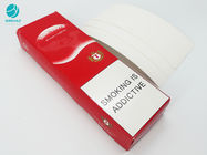 Декоративные случаи упаковки картона красного цвета для продуктов табака сигареты