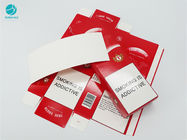 Картонная коробка пакета прямоугольника нестандартной конструкции напечатанная для упаковки сигареты