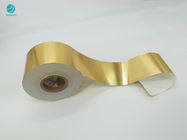 бумага алюминиевой фольги золота 86mm ровная поверхностная составная для пакета сигареты