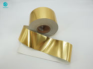 золотая бумага алюминиевой фольги упаковочной бумаги сигареты 0.3Mpa с мягким закалом