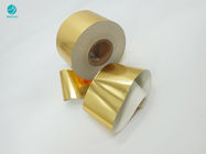 Бумага фольги алюминия золота смеси 83mm OEM яркая для пакета сигареты