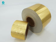 Изготовленная на заказ бумага алюминиевой фольги смеси 114mm золота для упаковки сигареты внутренней