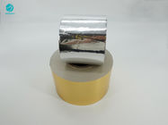 Серебряная золотая бумага алюминиевой фольги пакета сигареты с ровной поверхностью