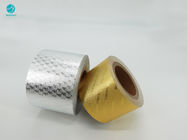 Бумага алюминиевой фольги пакета сигареты яркого золота серебряная с нестандартной конструкцией