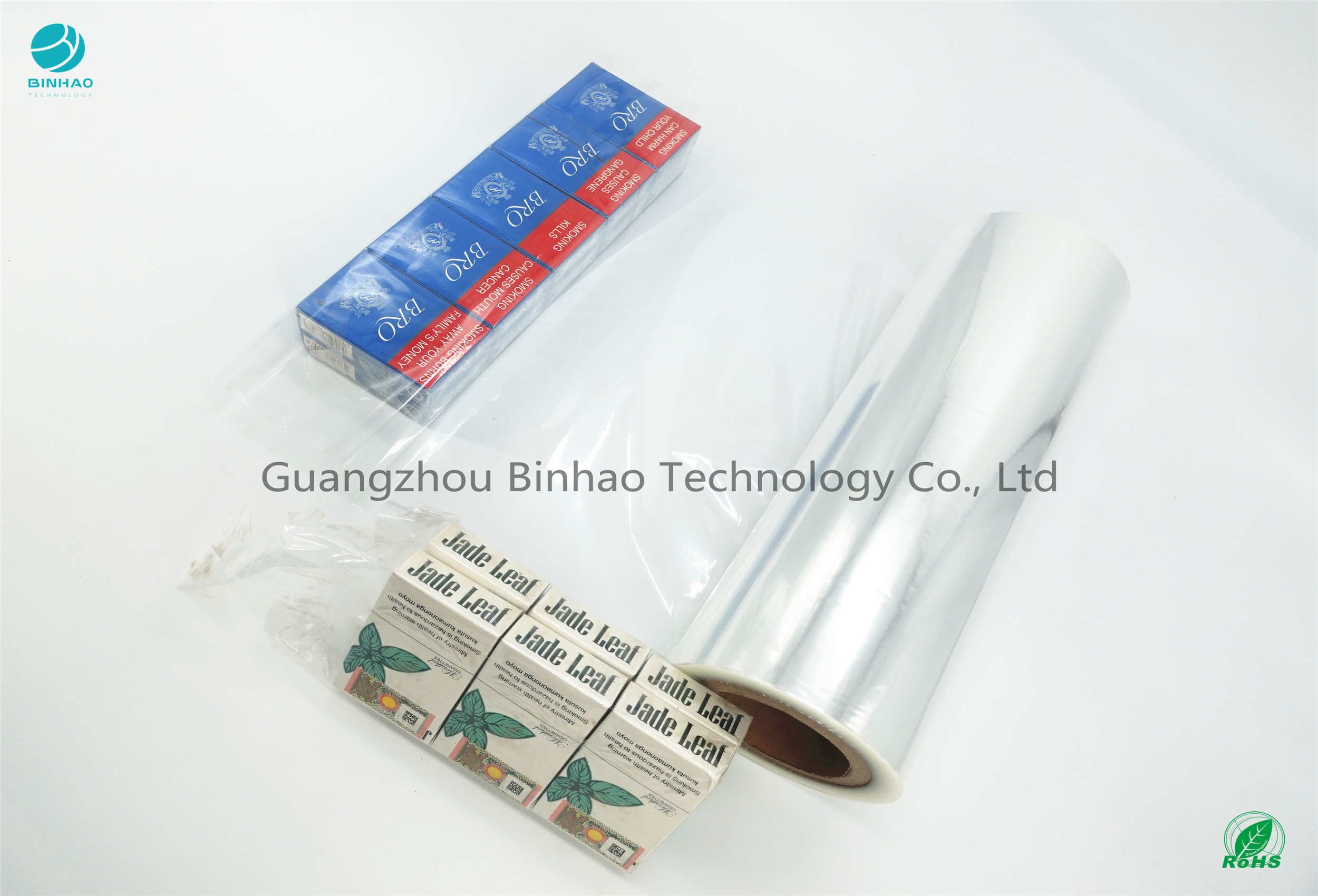 Табака удлиненности 600% лоска Rosh фильм PVC высокого упаковывая