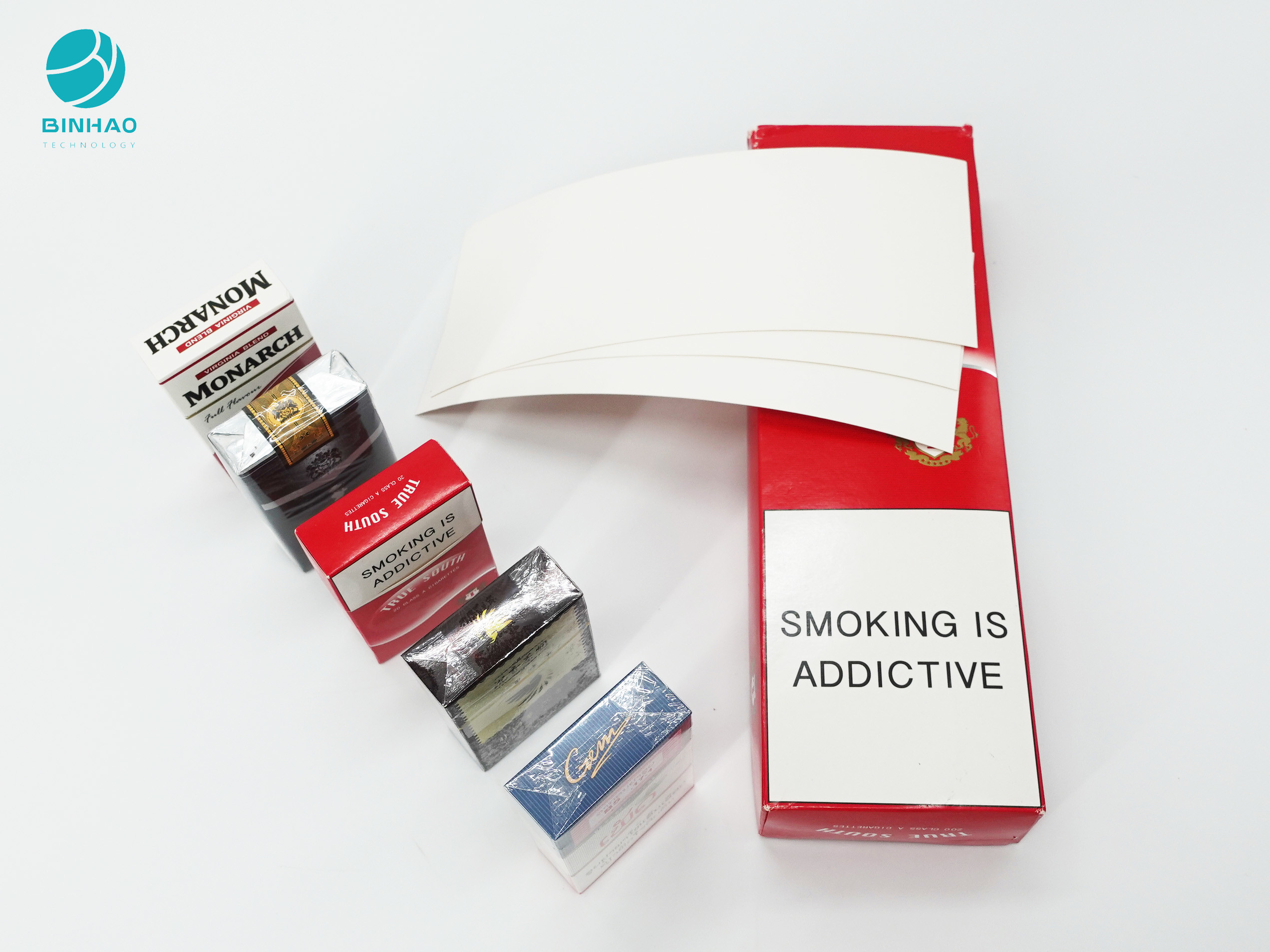 Курит случай сигареты пакетов пакета с дизайном полного цвета подгонянным OEM
