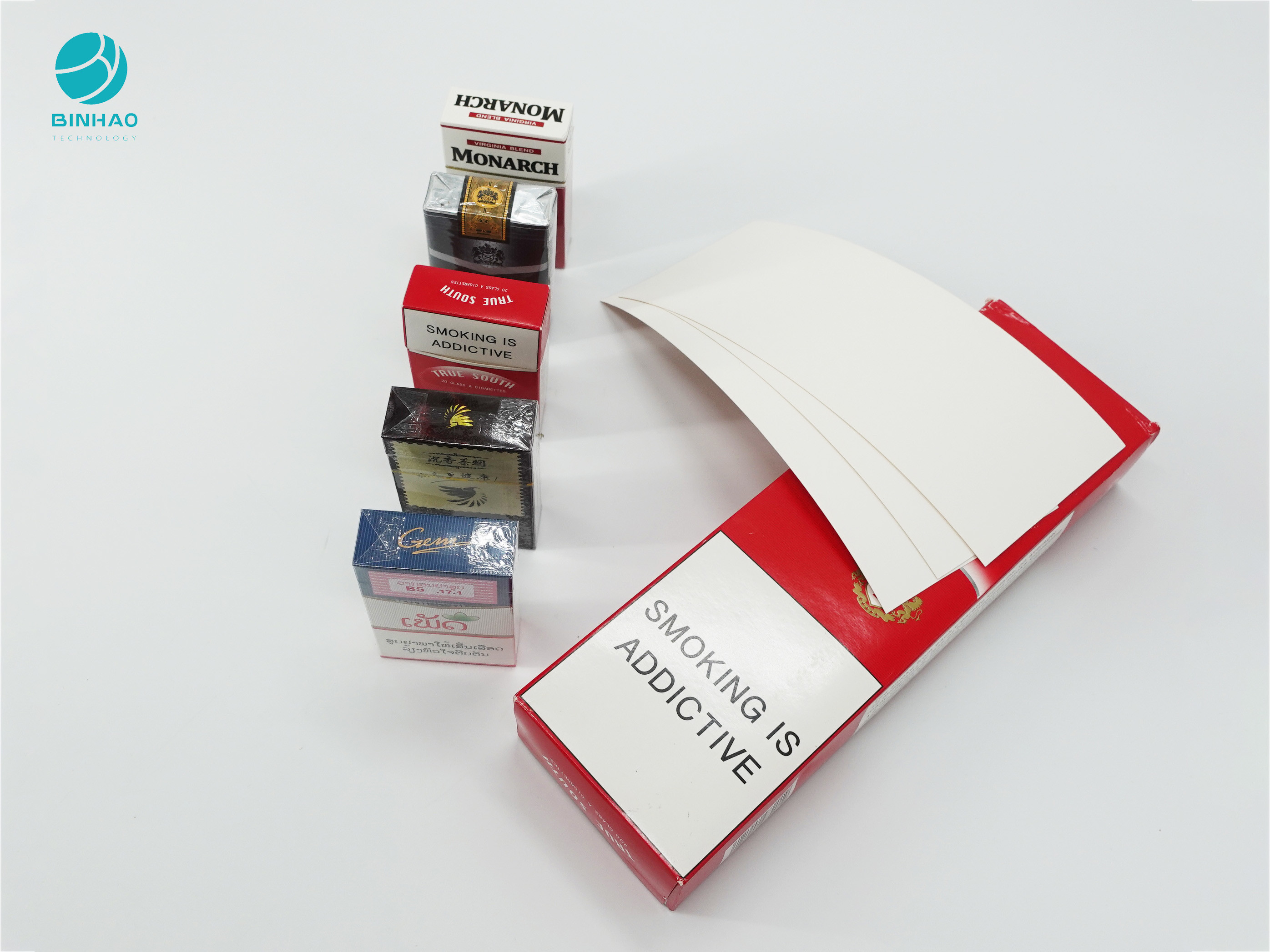 Изготовленное на заказ курение картины упаковывает бумажный картон для коробки упаковки случая сигареты