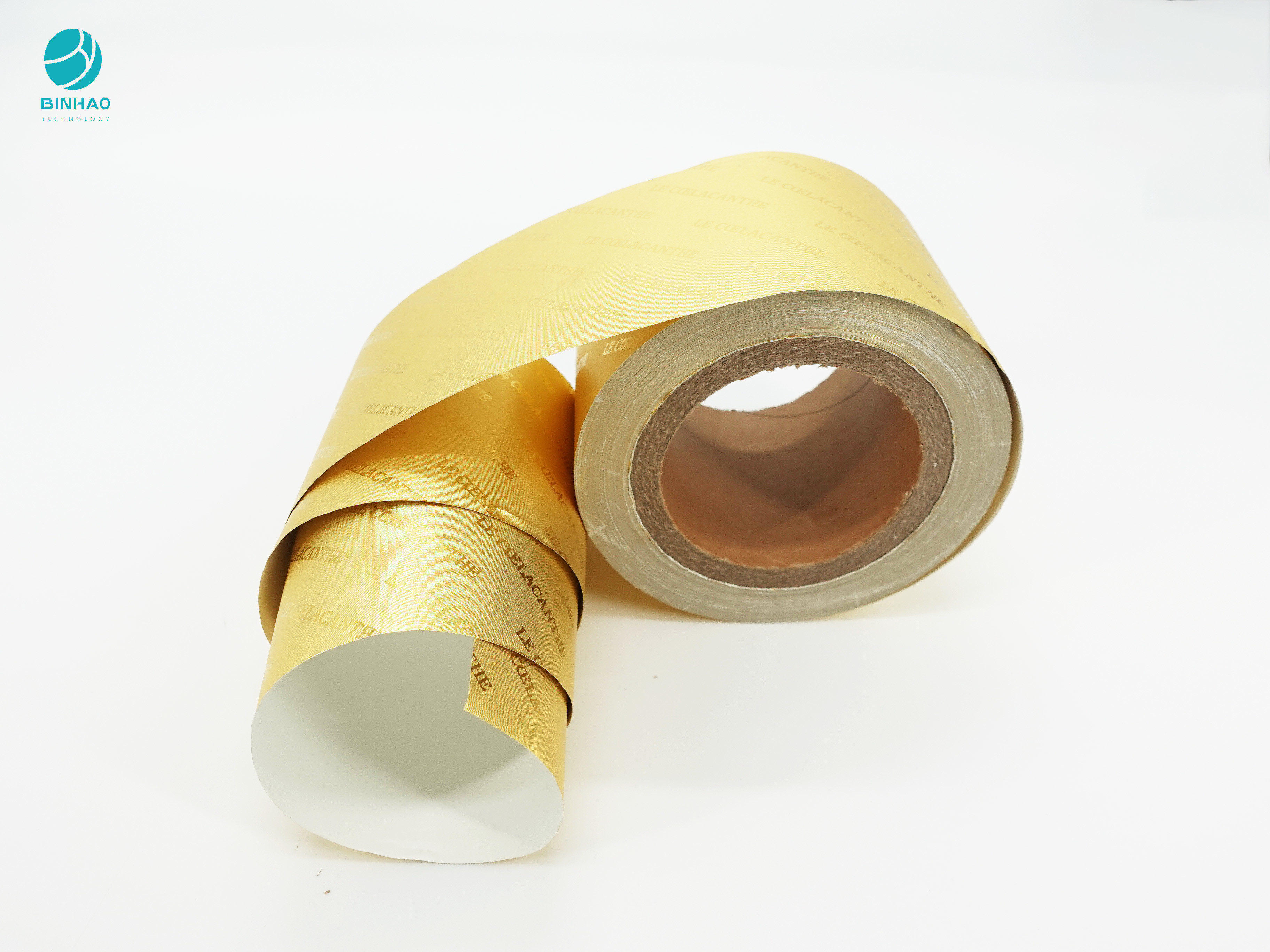 Выбивая золотая бумага 8011 алюминиевой фольги для упаковки сигареты внутренней