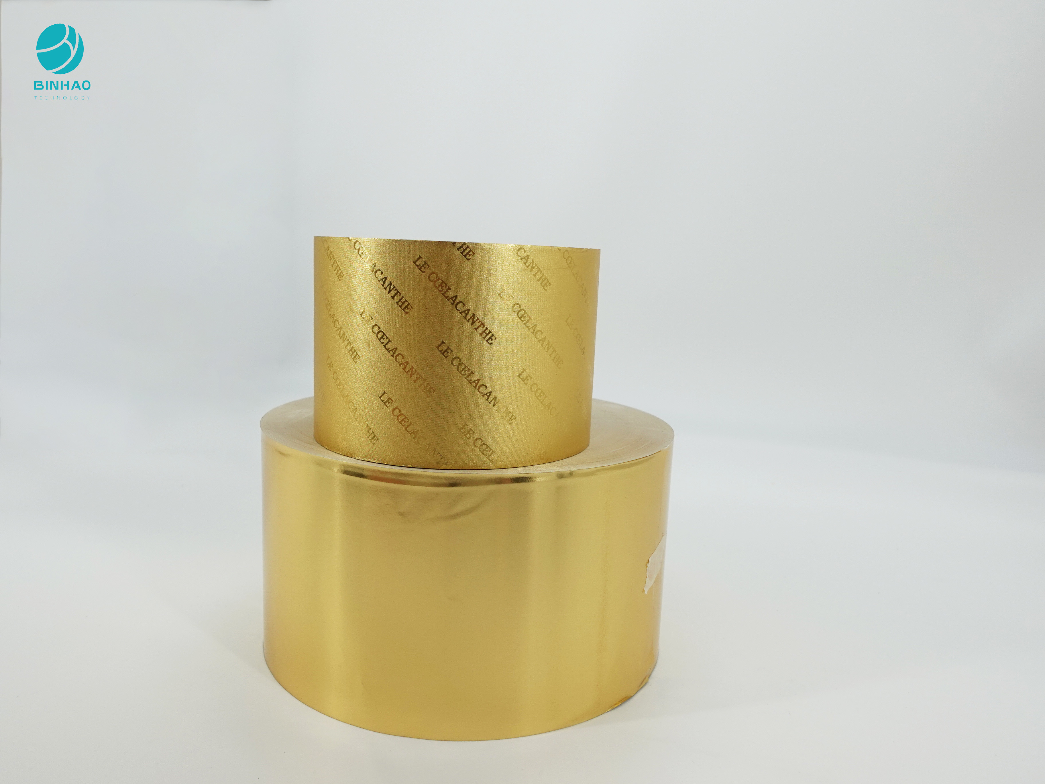 Сигарета золота 55Gsm создавая программу-оболочку бумага пакета алюминиевой фольги с изготовленным на заказ логотипом